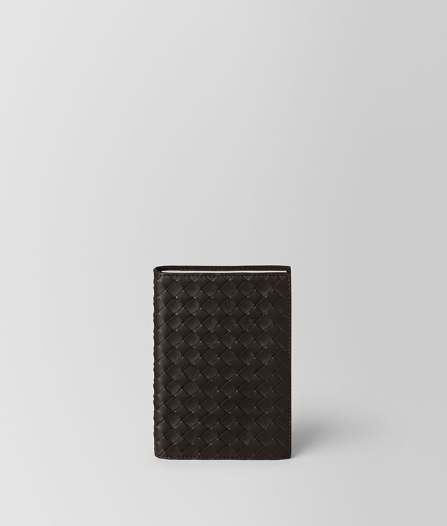 BOTTEGA VENETA ESPRESSO INTRECCIATO NAPPA LEATHER TRAVEL NOTEBOOK NOTEBOOK E fp