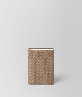 ASH INTRECCIATO NAPPA LEATHER TRAVEL NOTEBOOK