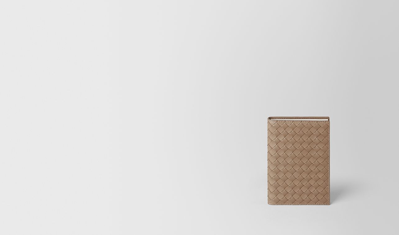ash intrecciato nappa leather travel notebook landing