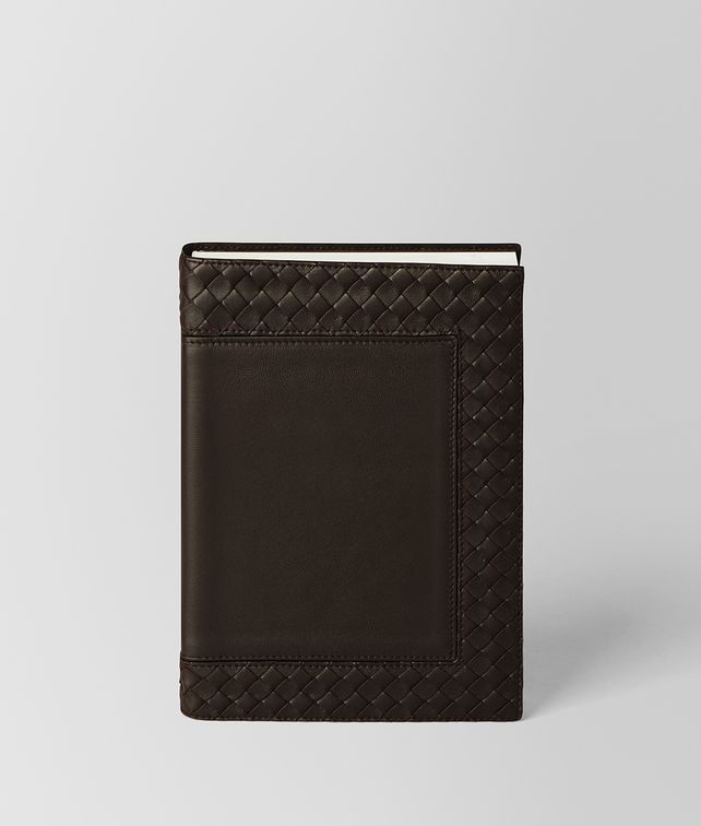 BOTTEGA VENETA ESPRESSO INTRECCIATO NAPPA LEATHER NOTEBOOK NOTEBOOK E fp