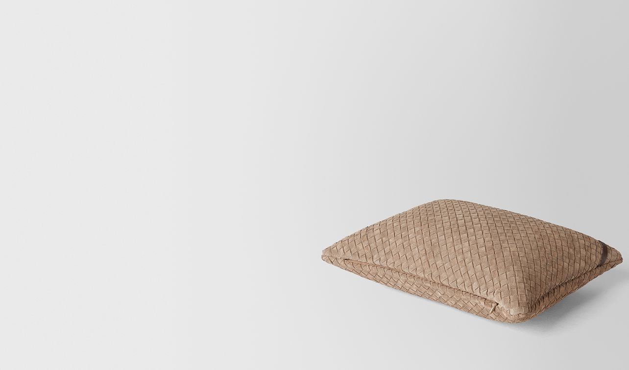 cigar intrecciato suede rectangular pillow landing