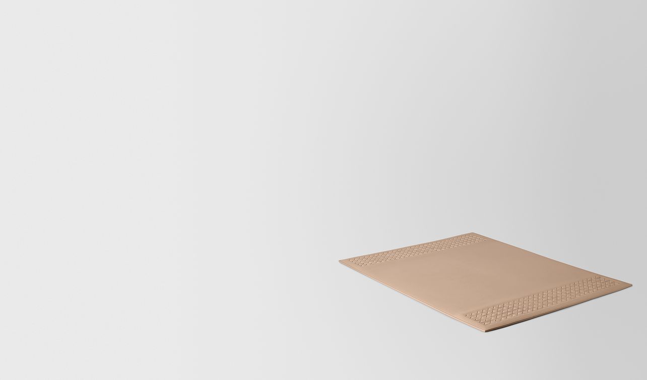 uniform nappa leather desk blotter landing