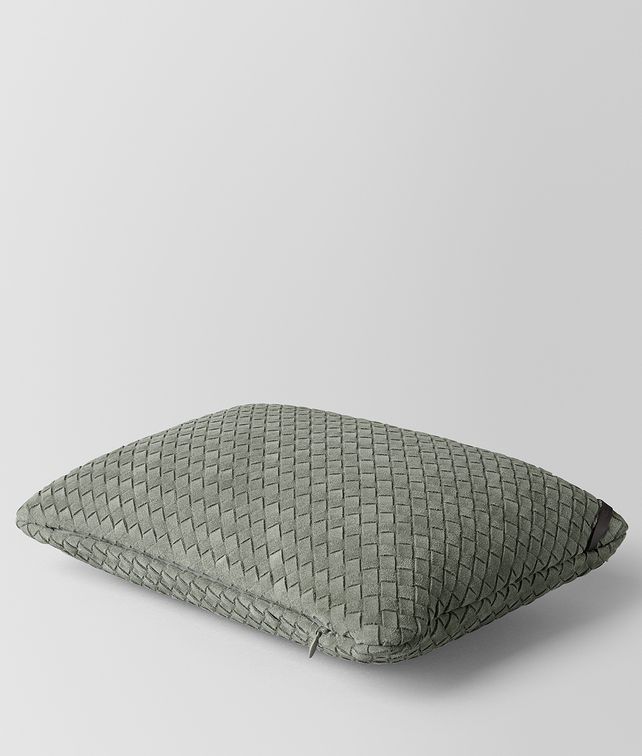 BOTTEGA VENETA ARTICHOKE INTRECCIATO SUEDE RECTANGULAR PILLOW Pillow E fp