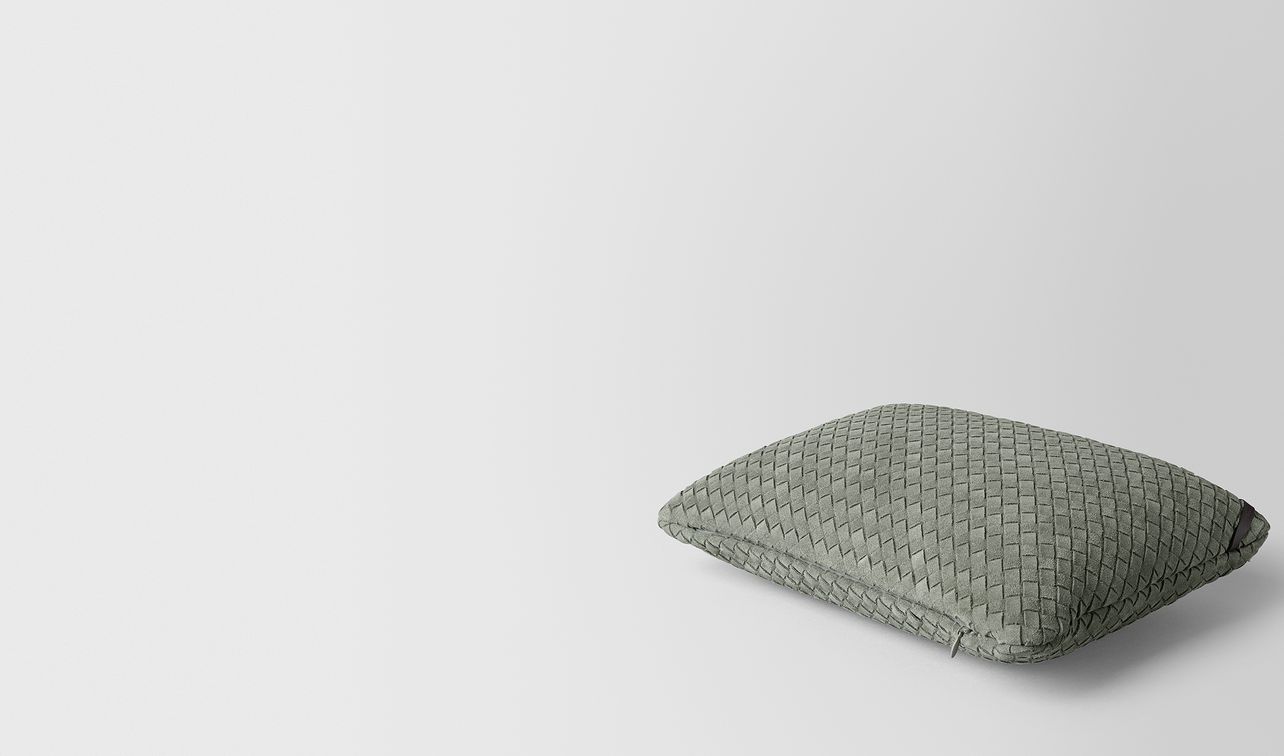 artichoke intrecciato suede rectangular pillow landing