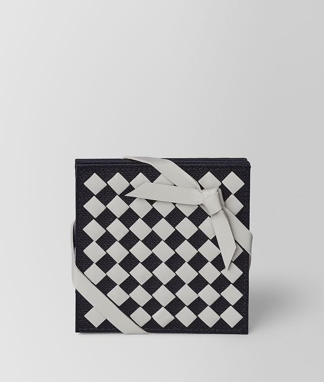 BOTTEGA VENETA COASTER IN INTRECCIATO CHEQUER TABLETOP E fp