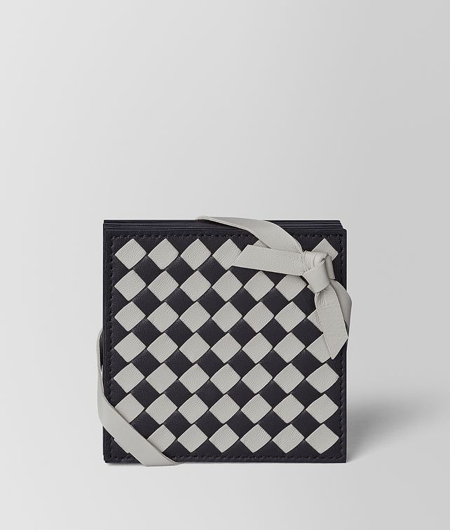 BOTTEGA VENETA COASTER IN INTRECCIATO CHEQUER TABLETOP E fp