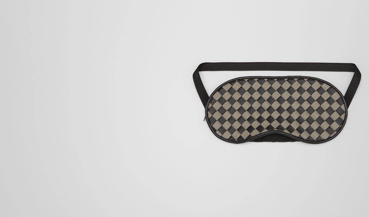eye mask intrecciato chequer landing