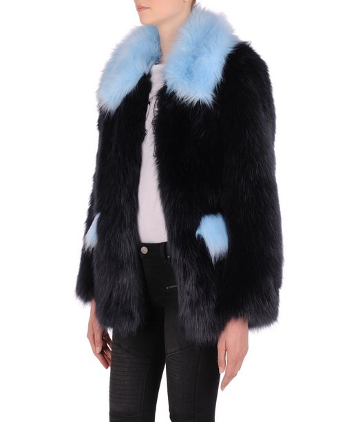 KARL LAGERFELD Faux fur coat 12_f