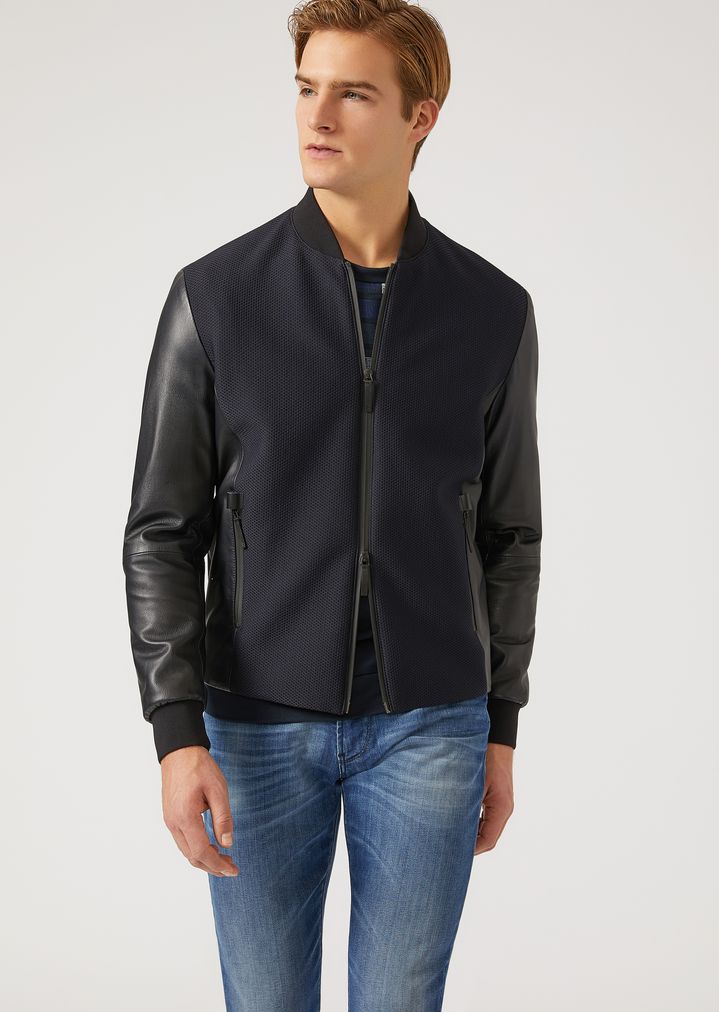 armani men's coat jacket