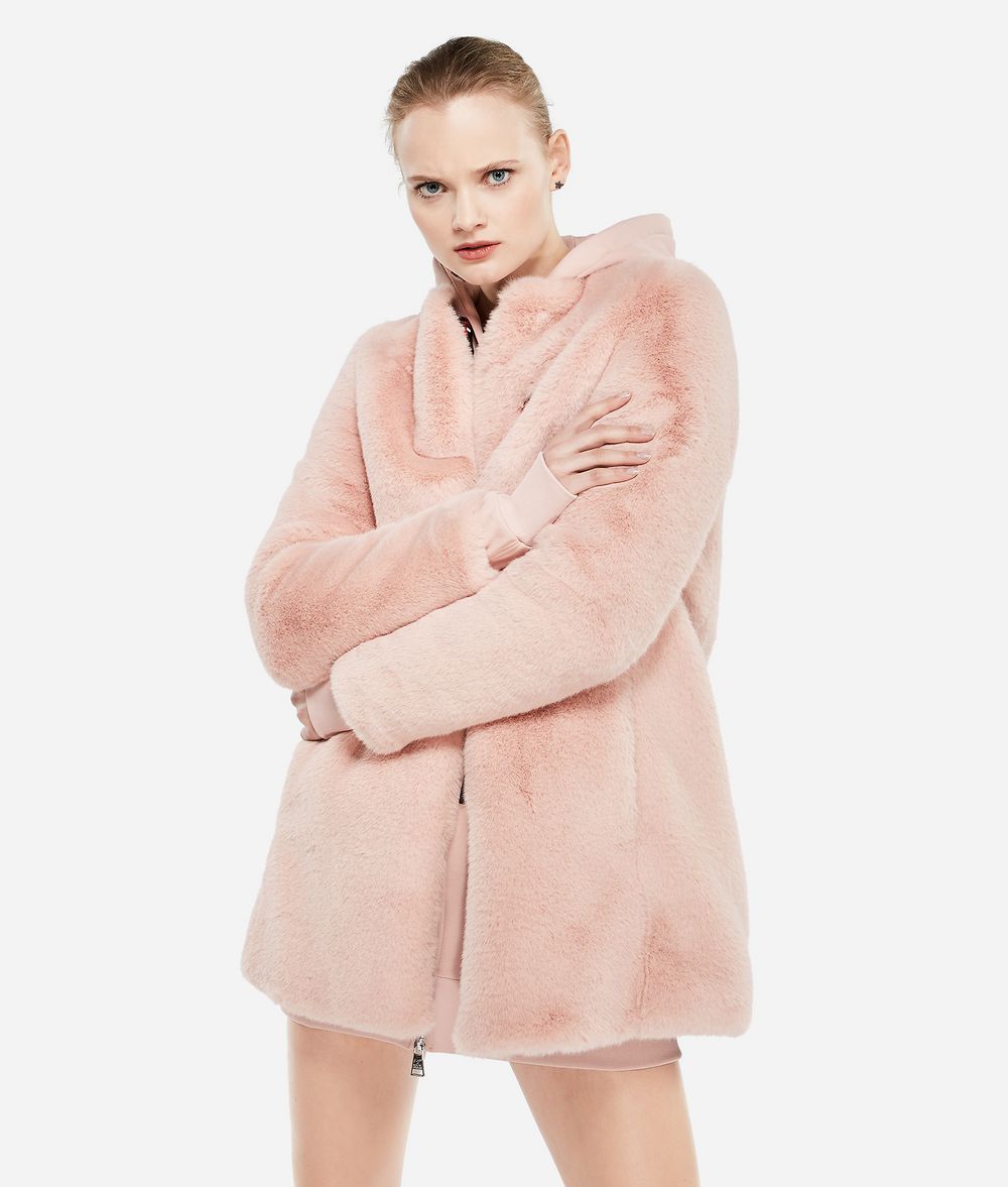 KARL LAGERFELD Karl x Kaia Kunstfellmantel Mantel Damen f