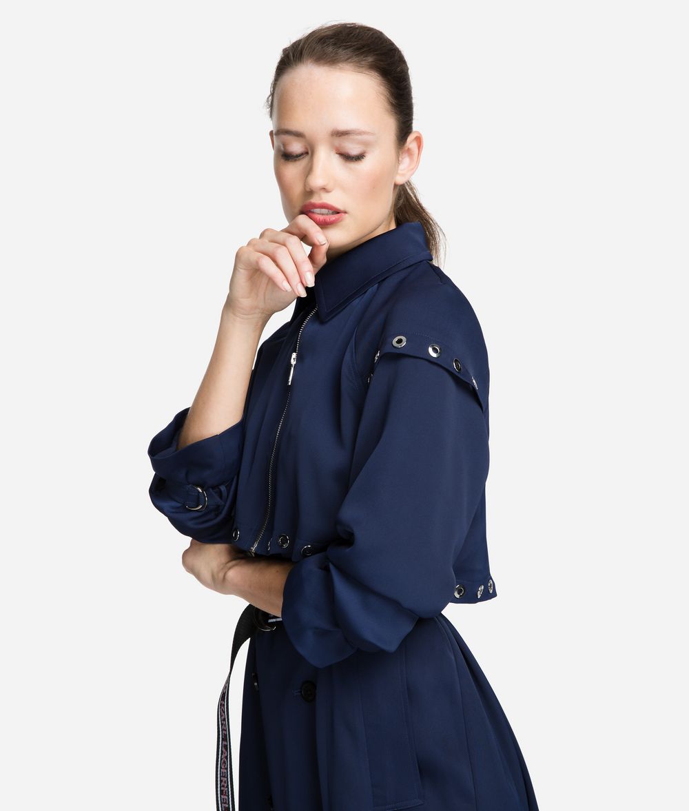 KARL LAGERFELD Transforming Trench Coat Coat Woman f