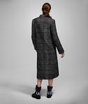 KARL LAGERFELD TAILORED CHECK COAT