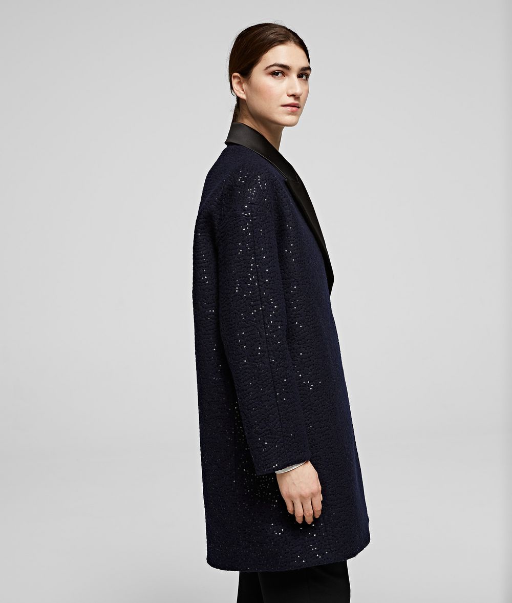 sequin outerwear