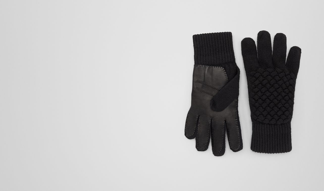 nero wool/leather glove landing