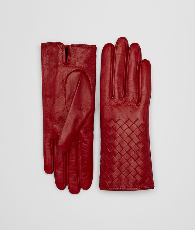 BOTTEGA VENETA GANTS EN AGNEAU BACCARA ROSE Écharpes, gants et divers Femme fp