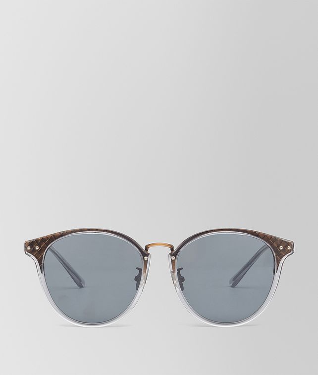 BOTTEGA VENETA BRONZE METAL SUNGLASSES Sunglasses E fp