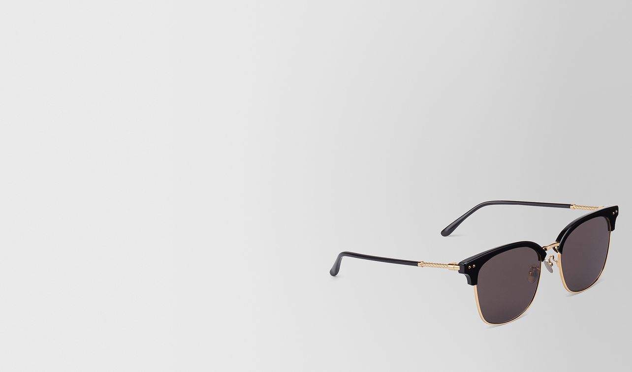 nero gold metal sunglasses landing