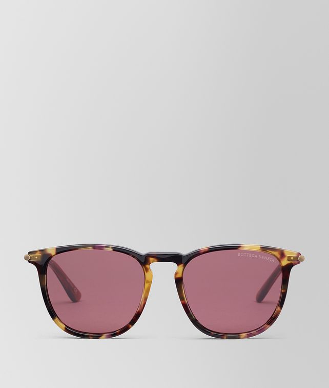 BOTTEGA VENETA HAVANA ACETATE SUNGLASSES Sunglasses E fp