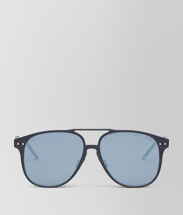 BOTTEGA VENETA NERO ALUMINUM SUNGLASSES Sunglasses Man fp
