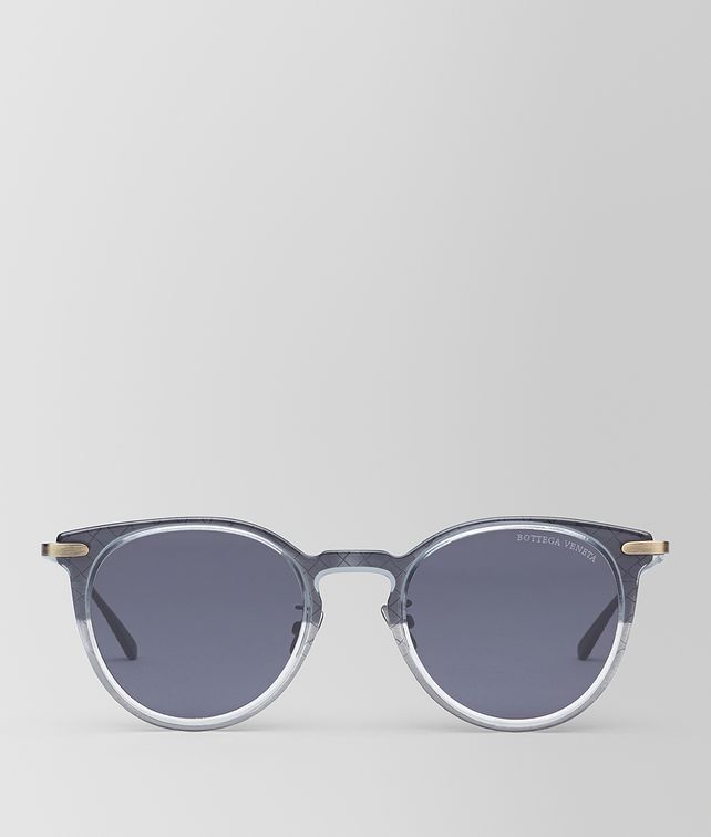 BOTTEGA VENETA OCCHIALI DA SOLE IN METALLO GREY/NERO Occhiali da Sole E fp