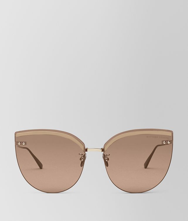 BOTTEGA VENETA SUNGLASSES IN METAL Sunglasses Woman fp