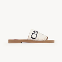 Chloé woody 2024 logo strap sandals