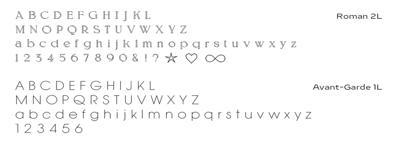 Choose your font